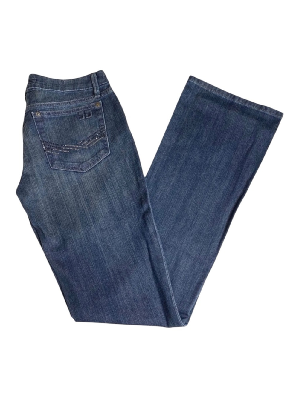 Y2K: new Joe's Jeans ❉ The Swarovski Crystal Embellished Honey Straight Leg ❉ 27 - Picture 6 of 17